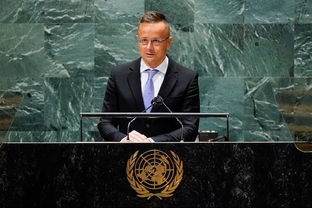 Ngoại trưởng Hungary Péter Szijjártó. (Ảnh minh họa: Reuters)