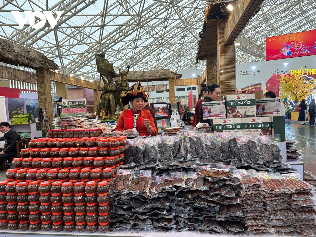 Sản vật Tây Bắc thu hút được sự quan tâm của nhiều người