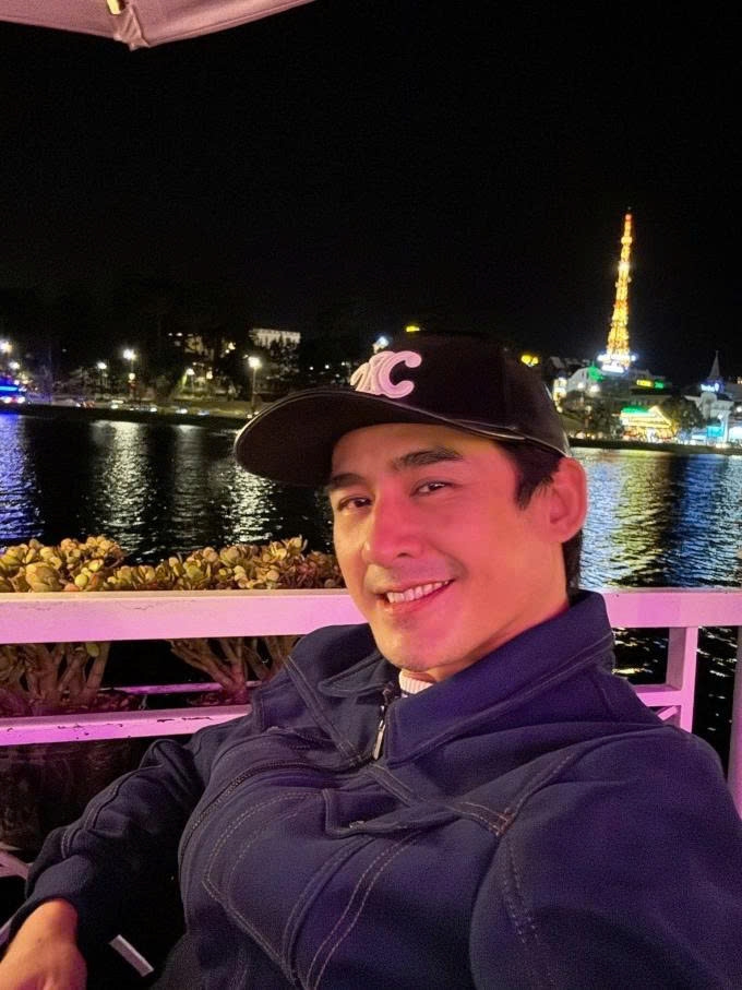 Diễn viên Lương Thế Thành phấn khích khi được trở lại Đà Lạt đóng phim.