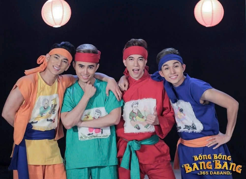 Nhóm 365 gắn liền với bài hit "Bống bống bang bang"