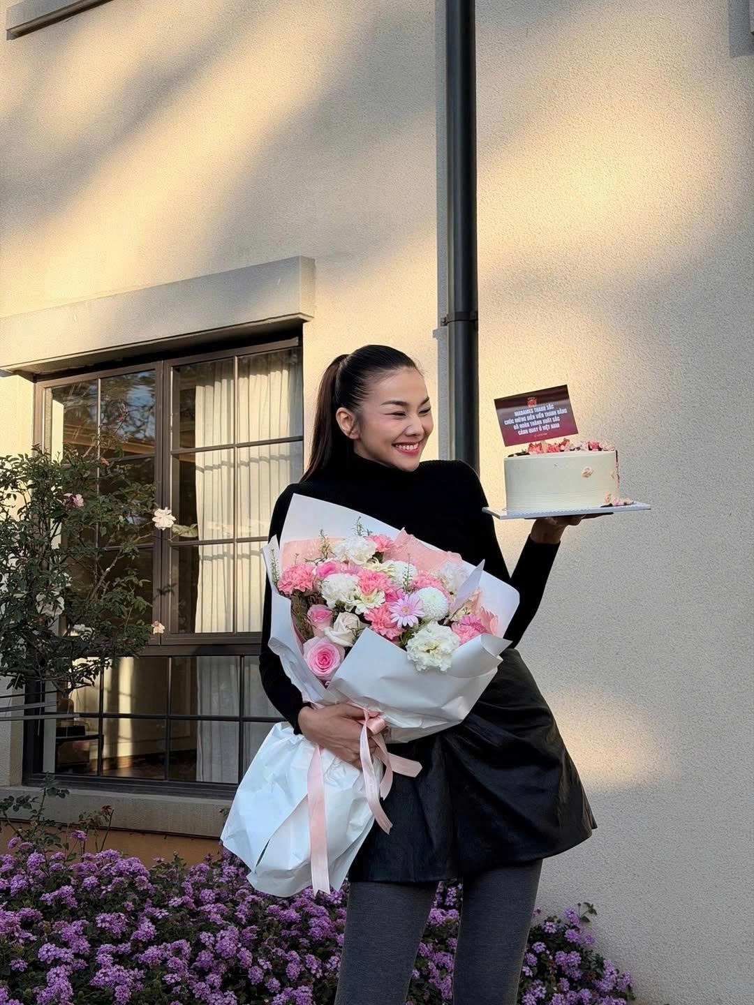 Siêu mẫu Thanh Hằng hạnh phúc vì kết thúc lịch trình quay phim mới dự kiến ra rạp trong năm 2026.