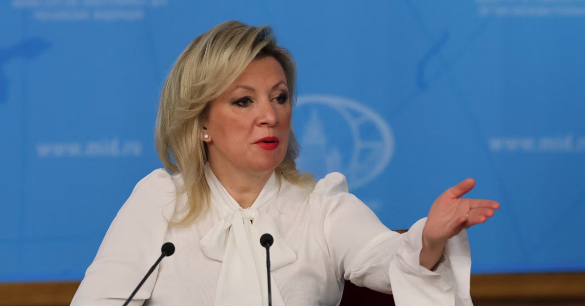 Người phát ngôn Bộ Ngoại giao Nga Maria Zakharova. Ảnh: Reuters