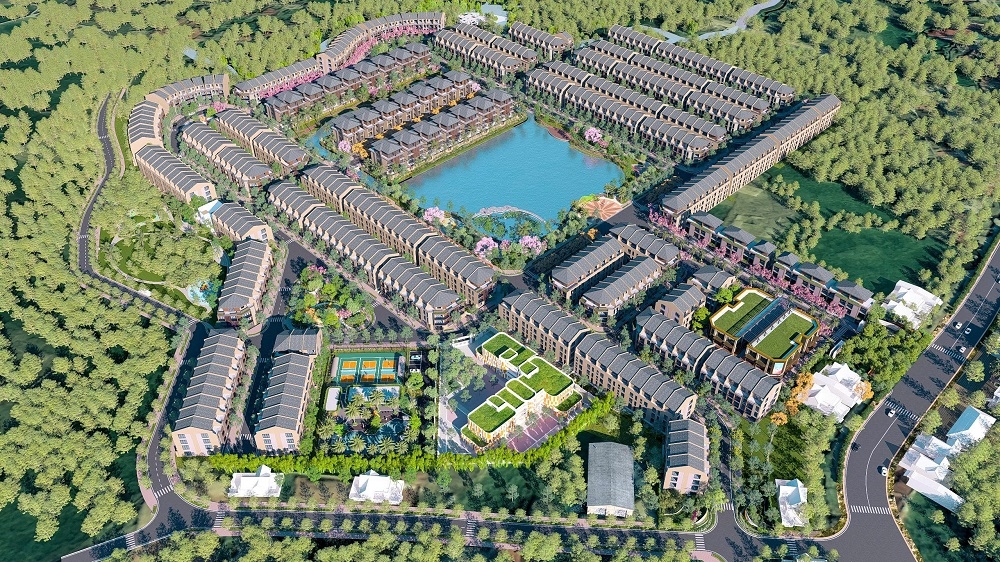 Các tuyến đường nội khu được đầu tư đồng bộ với hệ thống hạ tầng kỹ thuật hoàn chỉnh