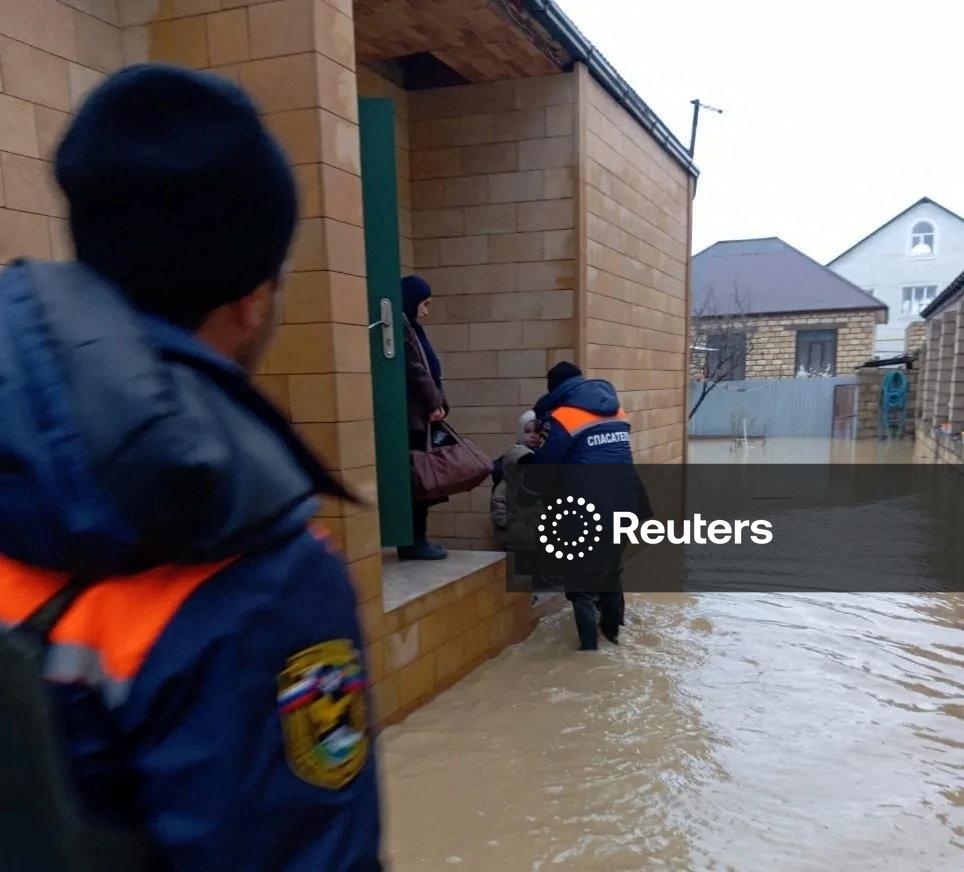 Nga tuyên bố tình trạng khẩn cấp tại thủ phủ của Cộng hòa Dagestan. Ảnh Reuters.