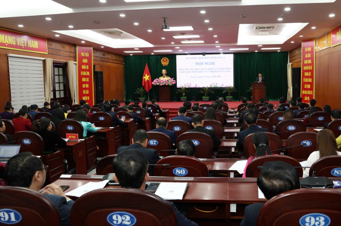HĐND tỉnh Sơn La tổng kết tổ chức và hoạt động nhiệm kỳ 2021 - 2026