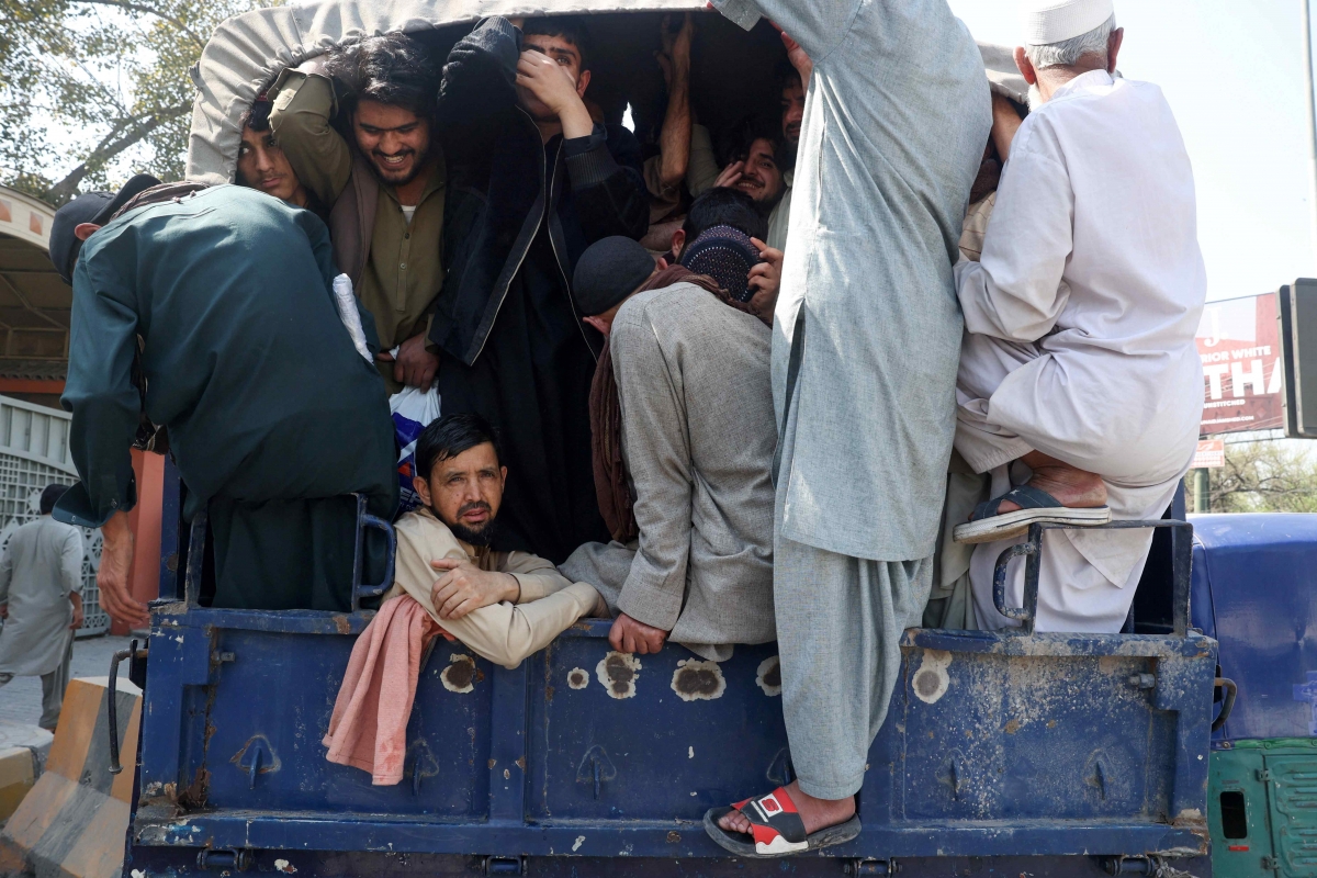 Người tị nạn Afghanistan. (Ảnh: Reuters)