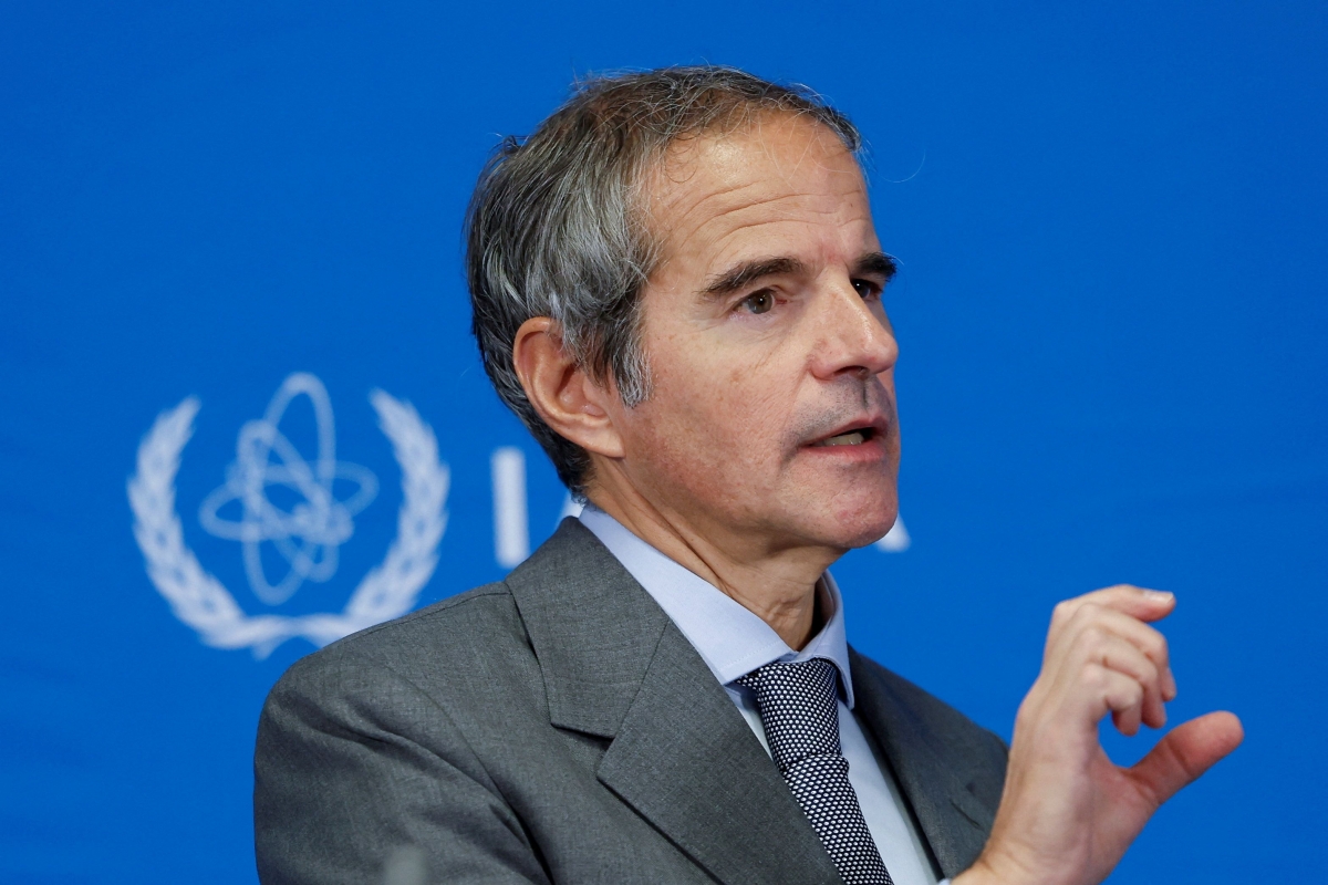 Ông Rafael Grossi, Tổng giám đốc Cơ quan Năng lượng nguyên tử quốc tế (IAEA). (Ảnh: Reuters)