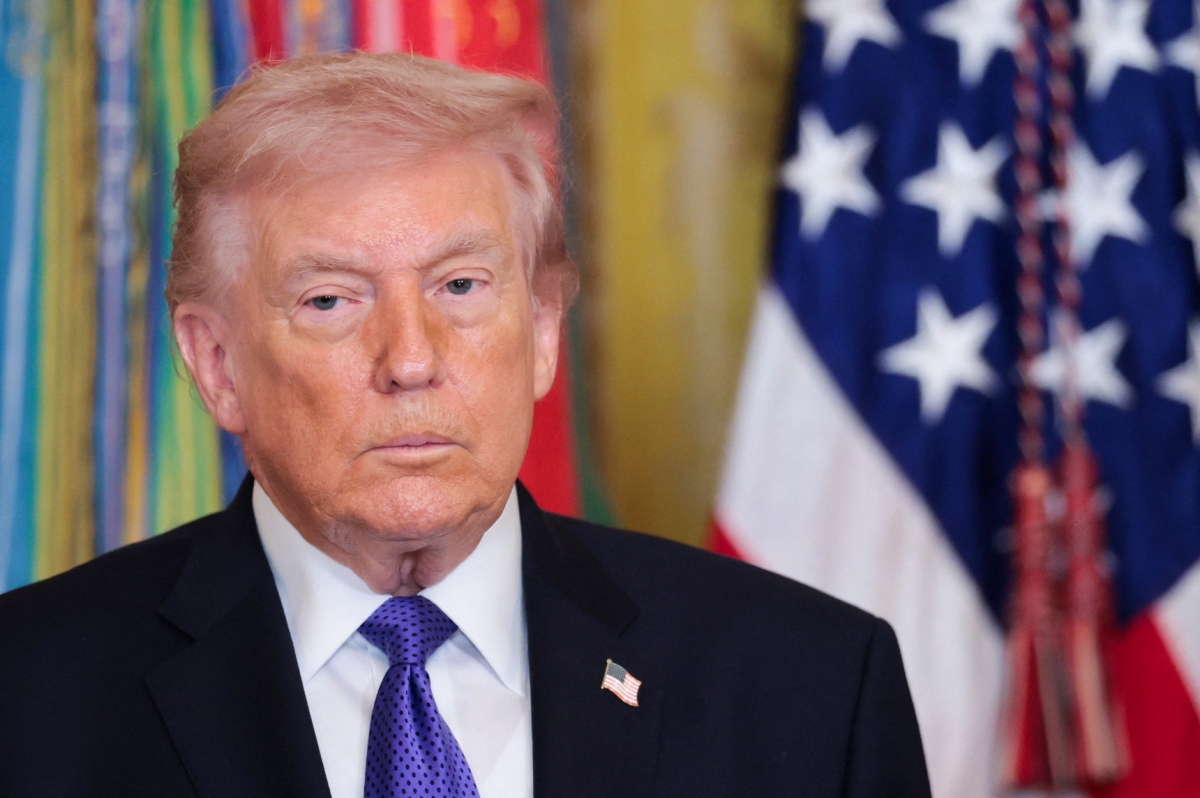 Tổng thống Mỹ Donald Trump. Ảnh: Reuters