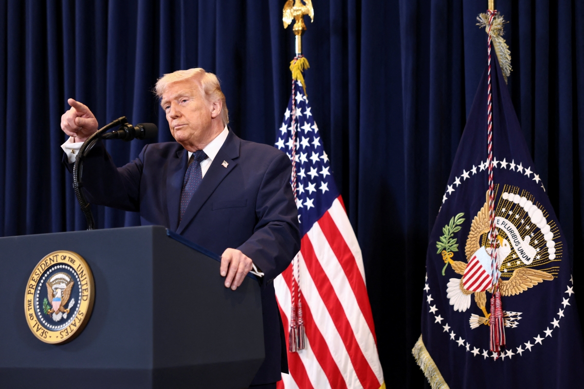 Tổng thống Donald Trump. Ảnh: Reuters