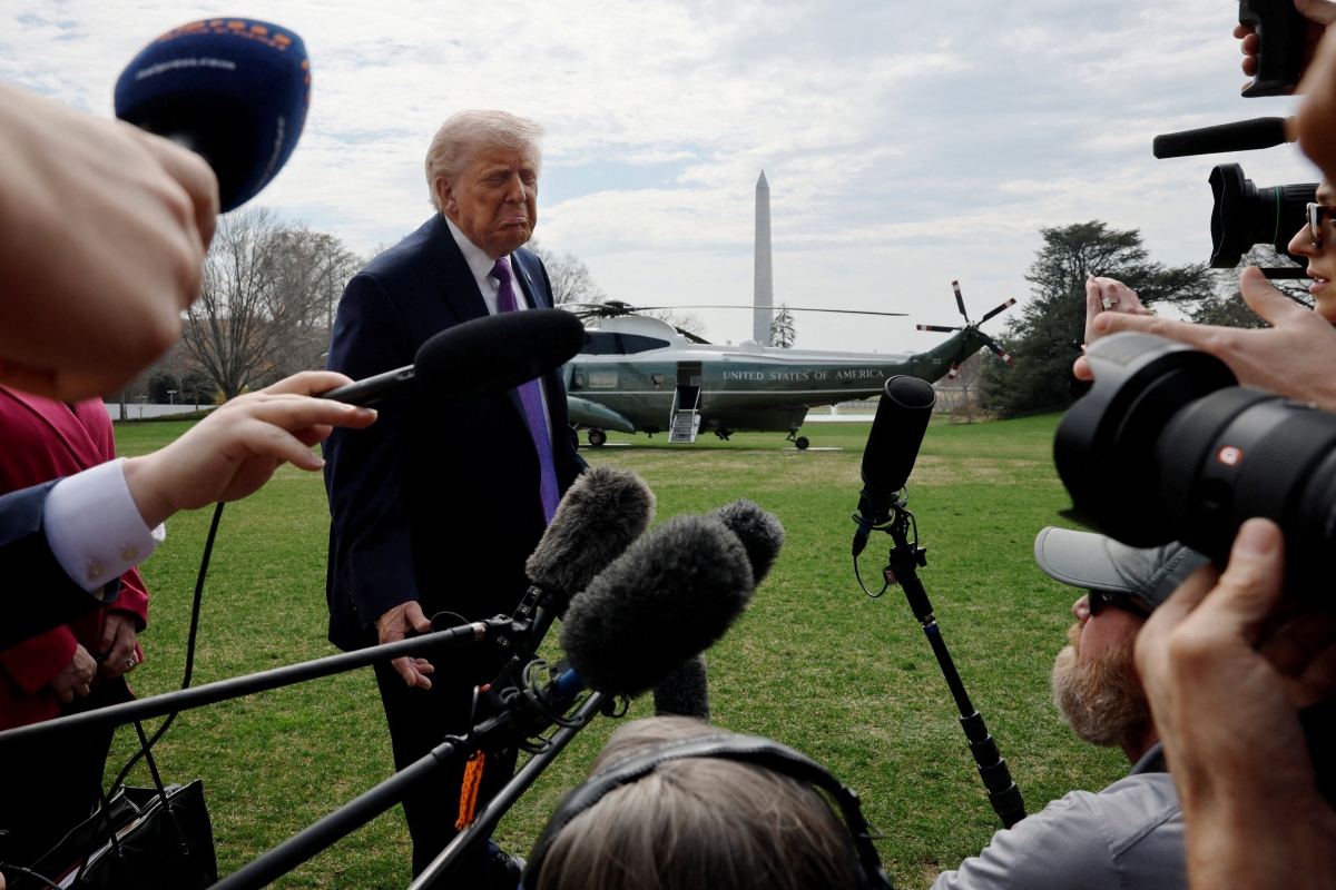 Tổng thống Mỹ Donald Trump. Ảnh: Reuters