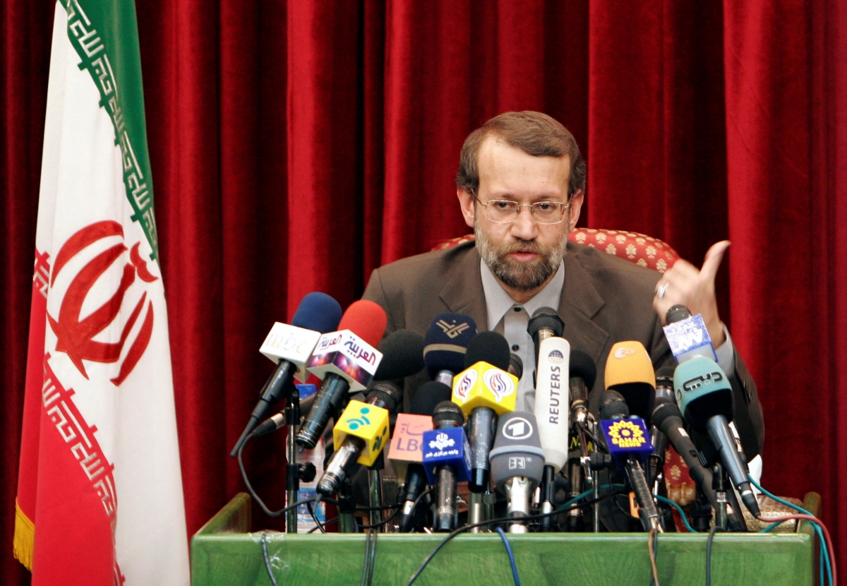 Ông Ali Larijani - Thư ký Hội đồng An ninh Quốc gia Tối cao Iran. Ảnh: Reuters