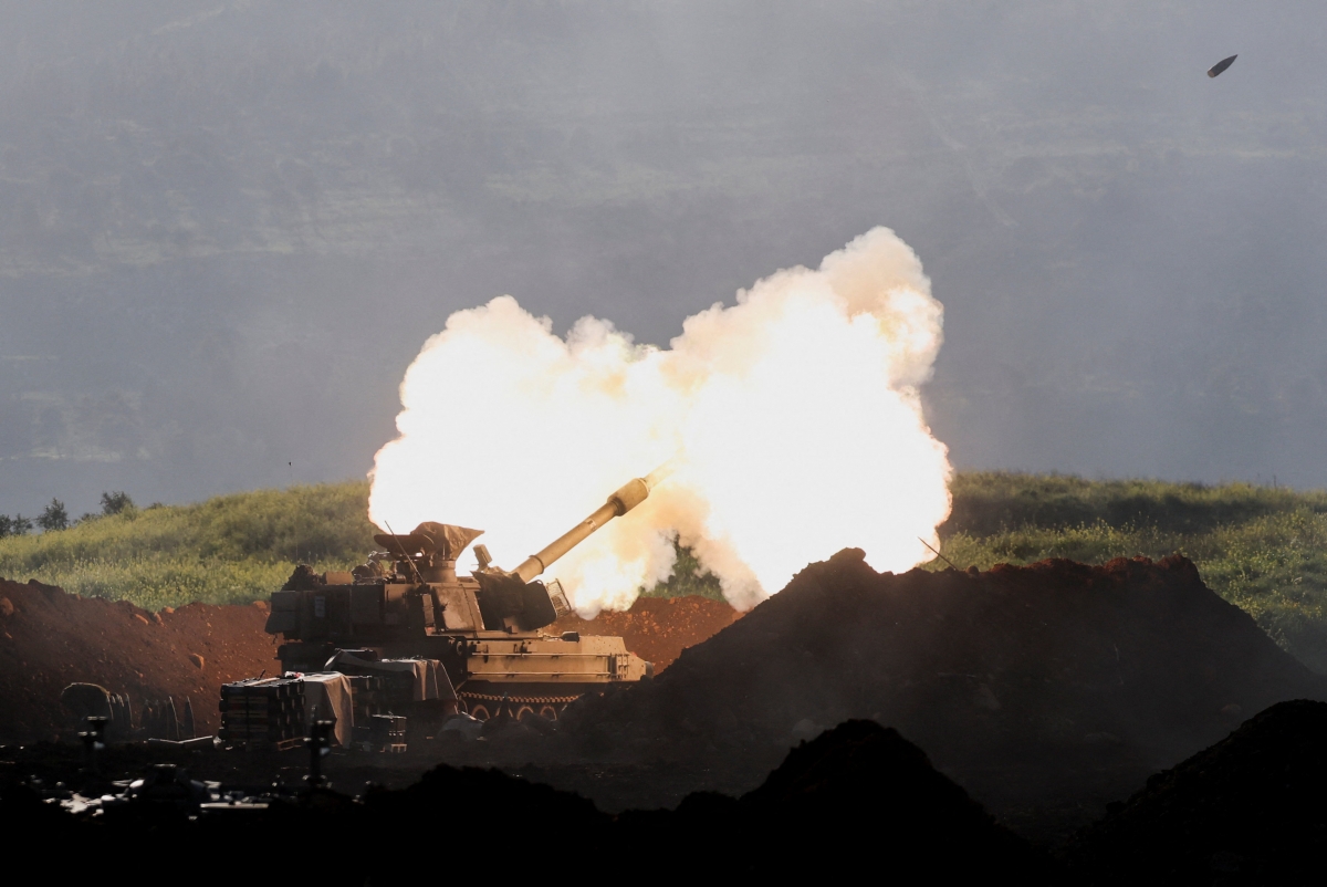 Sự leo thang căng thẳng giữa Hezbollah và Israel trong bối cảnh xung đột giữa Mỹ - Israel với Iran. (Ảnh: Reuters)