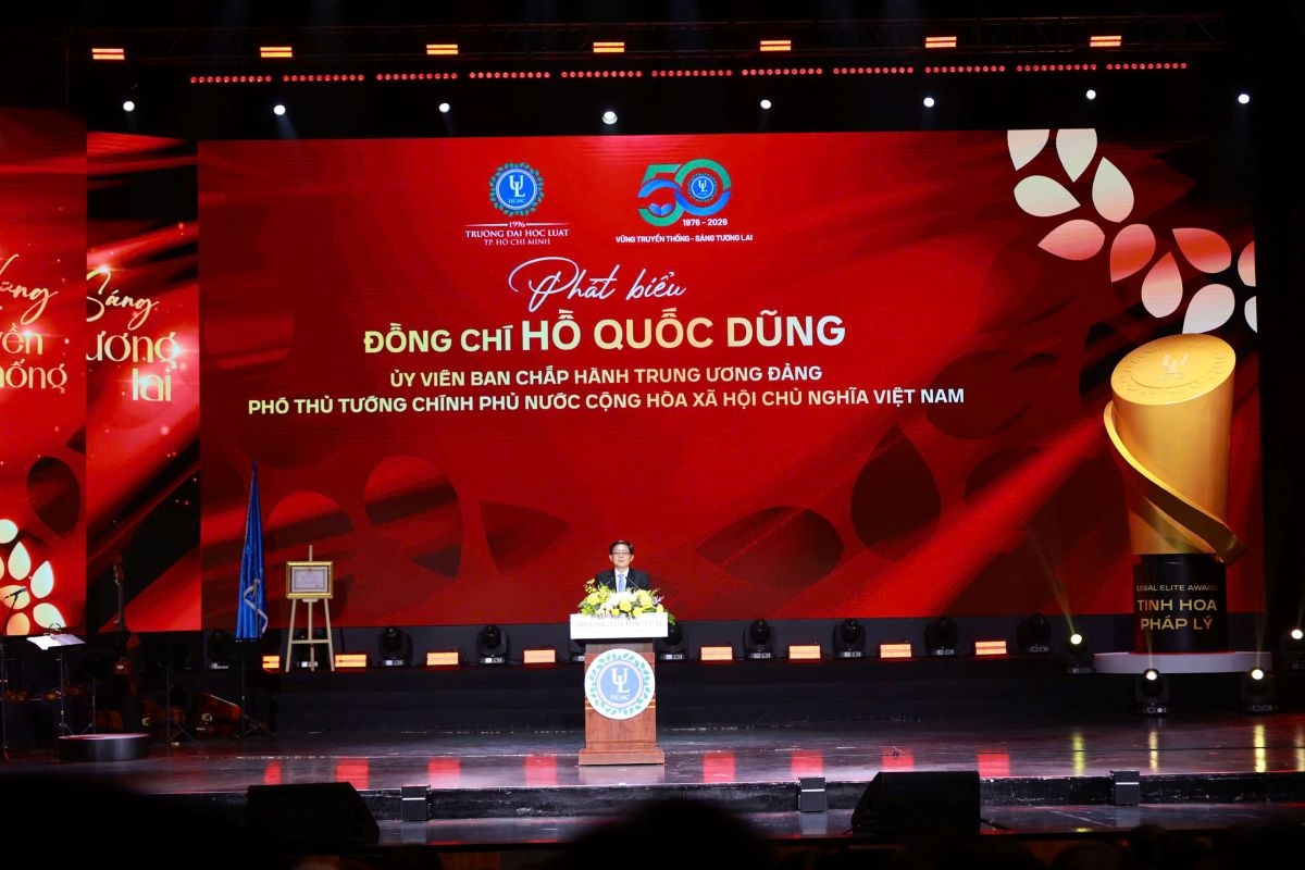 Phó Thủ tướng Hồ Quốc Dũng phát biểu tại buổi lễ