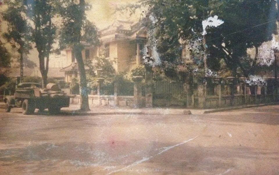 Ảnh ngôi nhà số 18 Phan Bội Châu chụp năm 1981