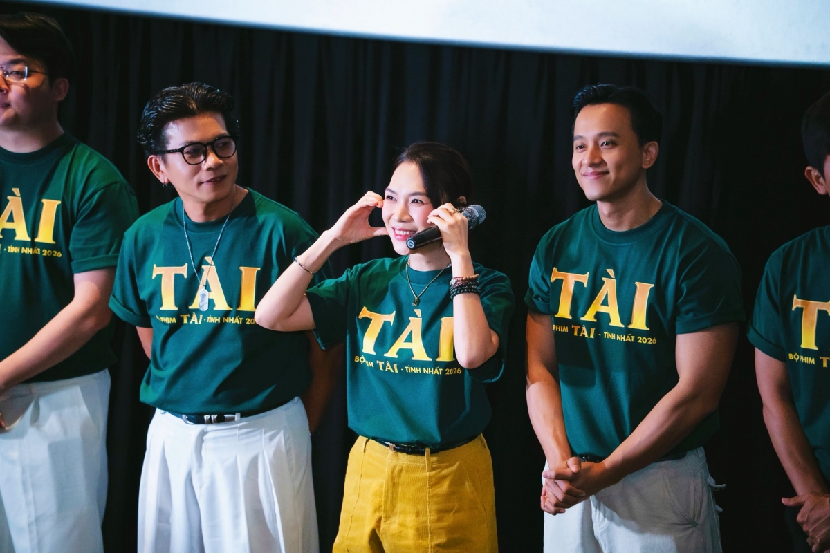 Đoàn làm phim "Tài" giao lưu cùng khán giả tại các rạp phim