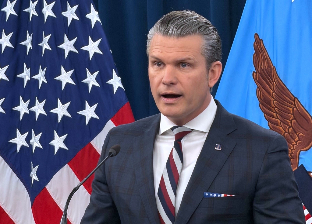 Bộ trưởng Quốc phòng Mỹ Pete Hegseth. Ảnh: AP