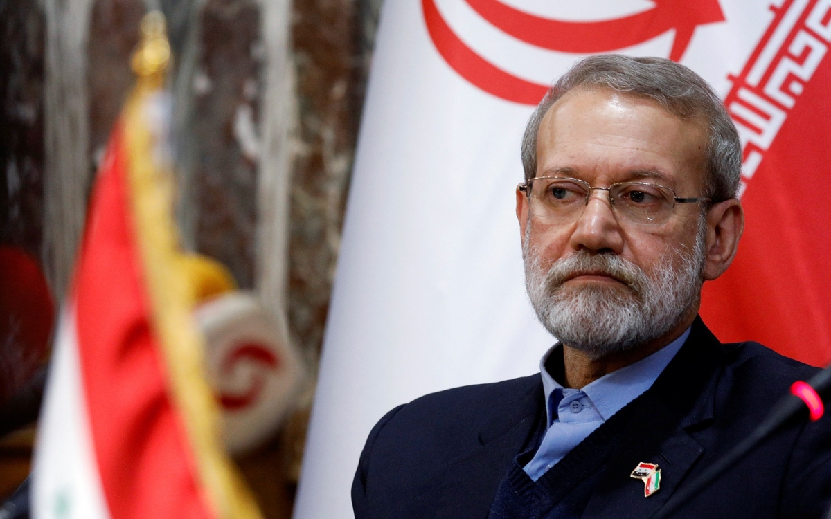 Ông Ali Larijani, Thư ký Hội đồng An ninh quốc gia tối cao Iran. Ảnh: Reuters.