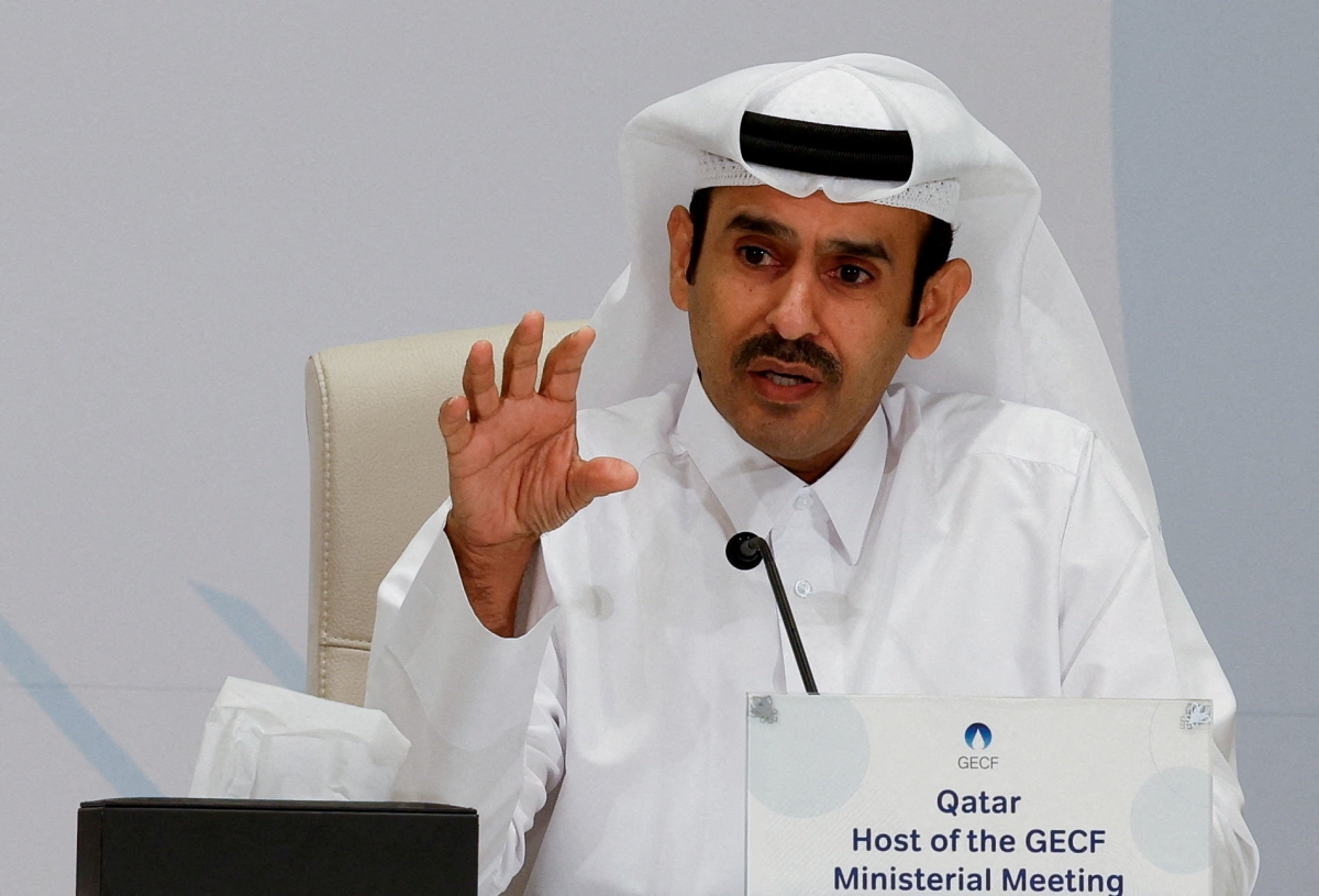 CEO của QatarEnergy, đồng thời là Bộ trưởng Năng lượng Qatar - Saad al-Kaabi. Ảnh: Reuters