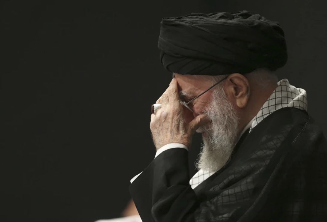Lãnh đạo tối cao Ali Khamenei của Iran. Ảnh: AP