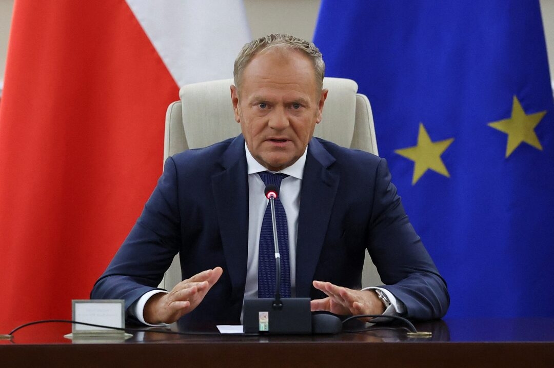Thủ tướng Ba Lan Donald Tusk. Ảnh: Reuters