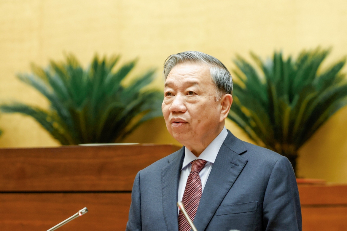 Tổng Bí thư Tô Lâm phát biểu chỉ đạo tại Hội nghị toàn quốc tổng kết công tác bầu cử đại biểu Quốc hội khóa XVI và HĐND các cấp nhiệm kỳ 2026-2031.