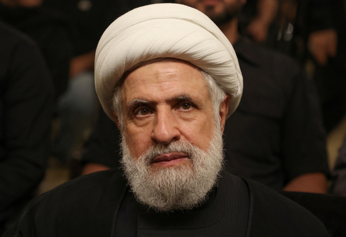 Tổng Thư ký lực lượng Hezbollah, Naim Qassem. Ảnh: Reuters