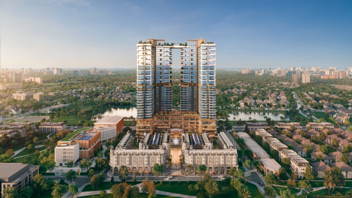 Phối cảnh tổng thể dự án Rivea Residences (Ảnh: CĐT)