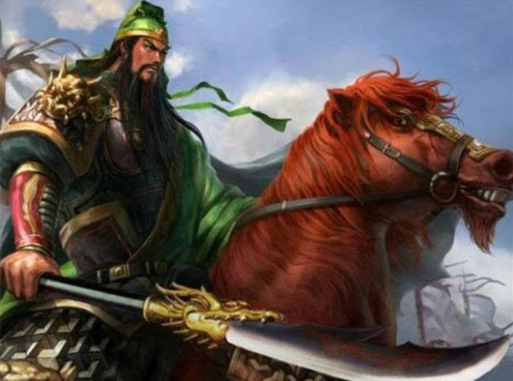 Hình ảnh nhân vật Quan Vũ trong tưởng tượng của người dân Trung Quốc.