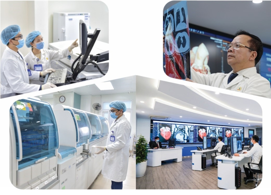 Trung tâm Xét nghiệm và Trung tâm Chẩn đoán hình ảnh MEDLATEC sở hữu hệ thống máy móc đồng bộ, hiện đại