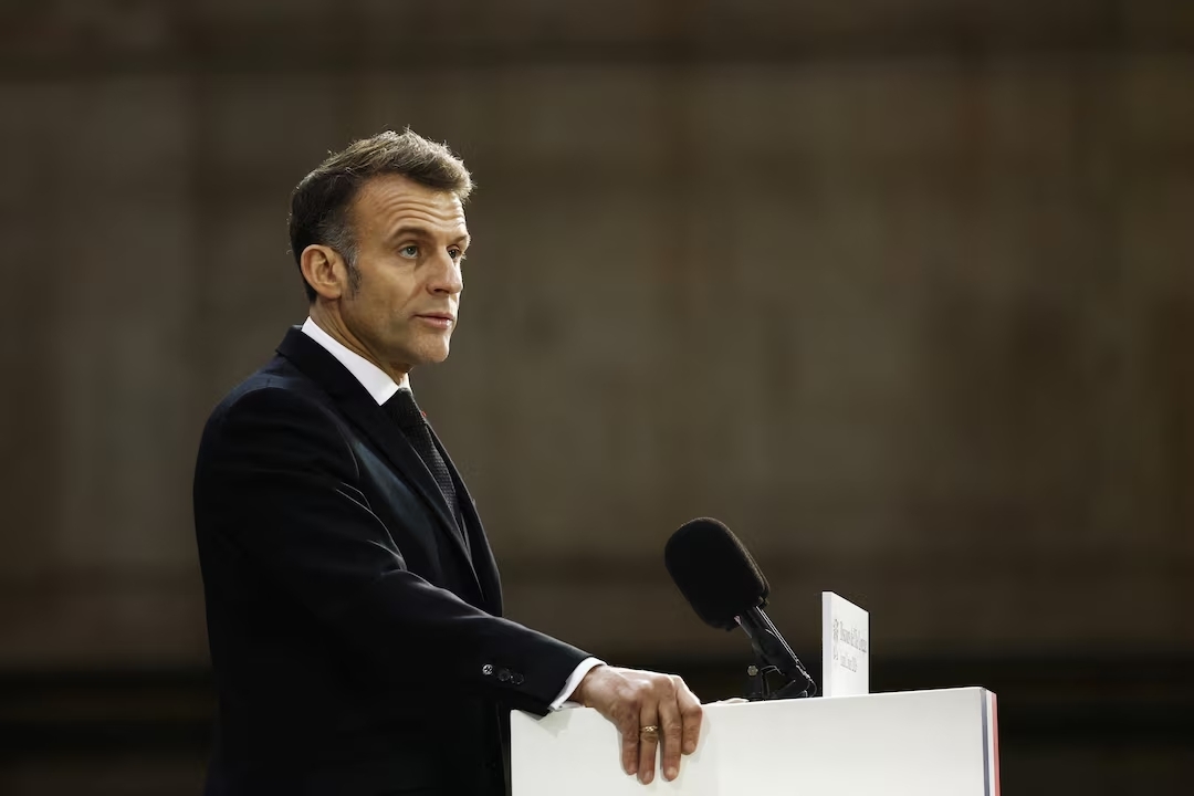 Tổng thống Pháp Emmanuel Macron. Ảnh: Reuters