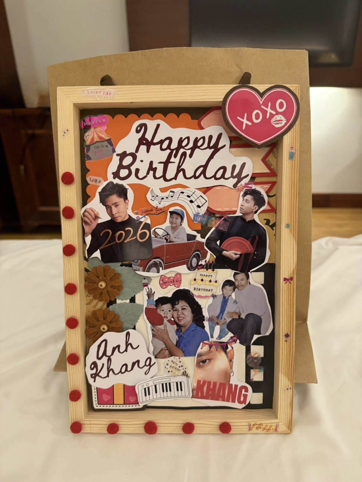 Ca sĩ Anh Khang đăng ảnh đón sinh nhật ấm áp bên gia đình và fan, gửi lời cảm ơn những lời chúc yêu thương.