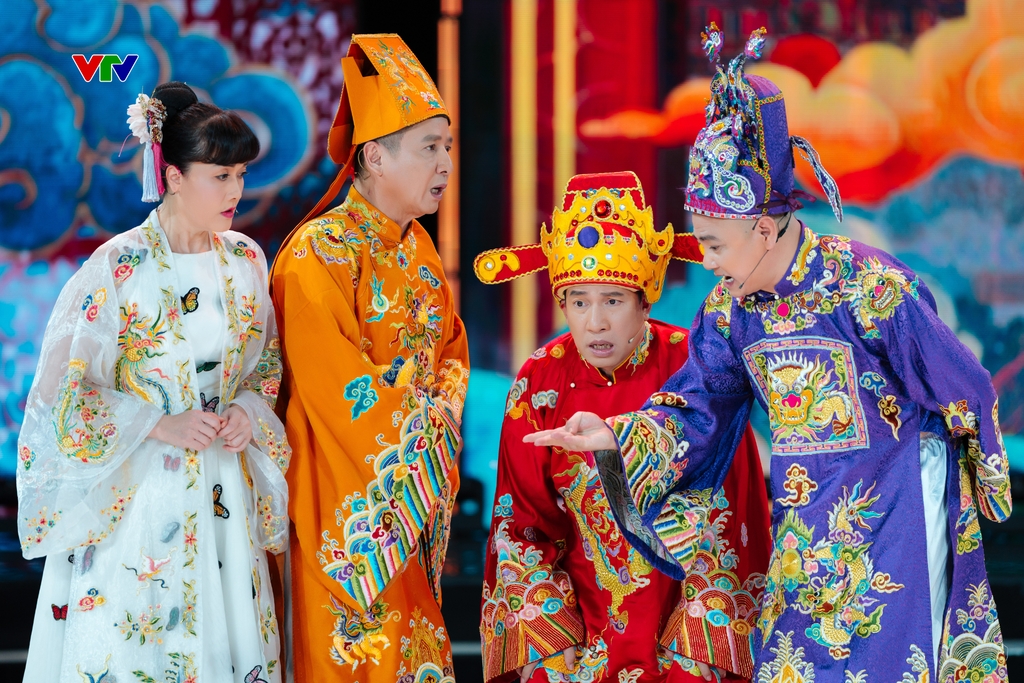 Dàn nghệ sĩ Táo quân trở lại trong chương trình "Cuộc hẹn với tháng Ba".