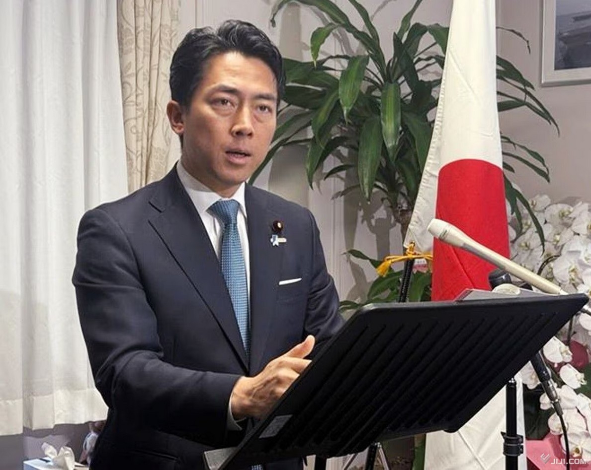 Bộ trưởng Quốc phòng Nhật Bản Koizumi Shinjiro nhấn mạnh tầm quan trọng của công nghiệp quốc phòng. (Ảnh: Jiji Press)