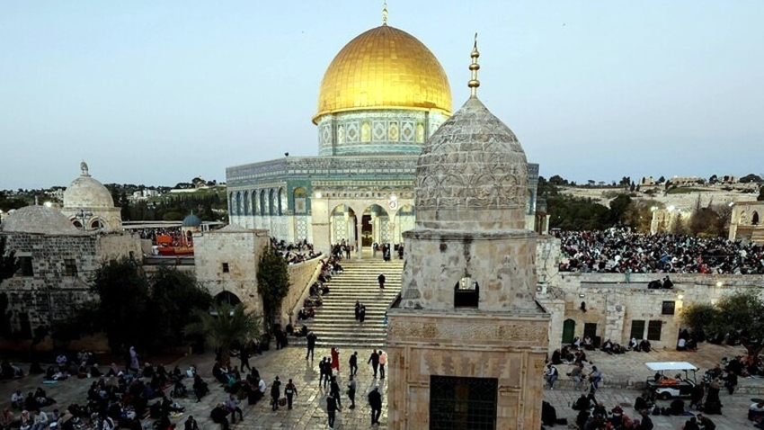 Nhà thờ Hồi giáo Al Aqsa - Ảnh: RT