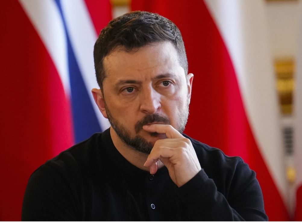 Tổng thống Zelensky. Ảnh: AP