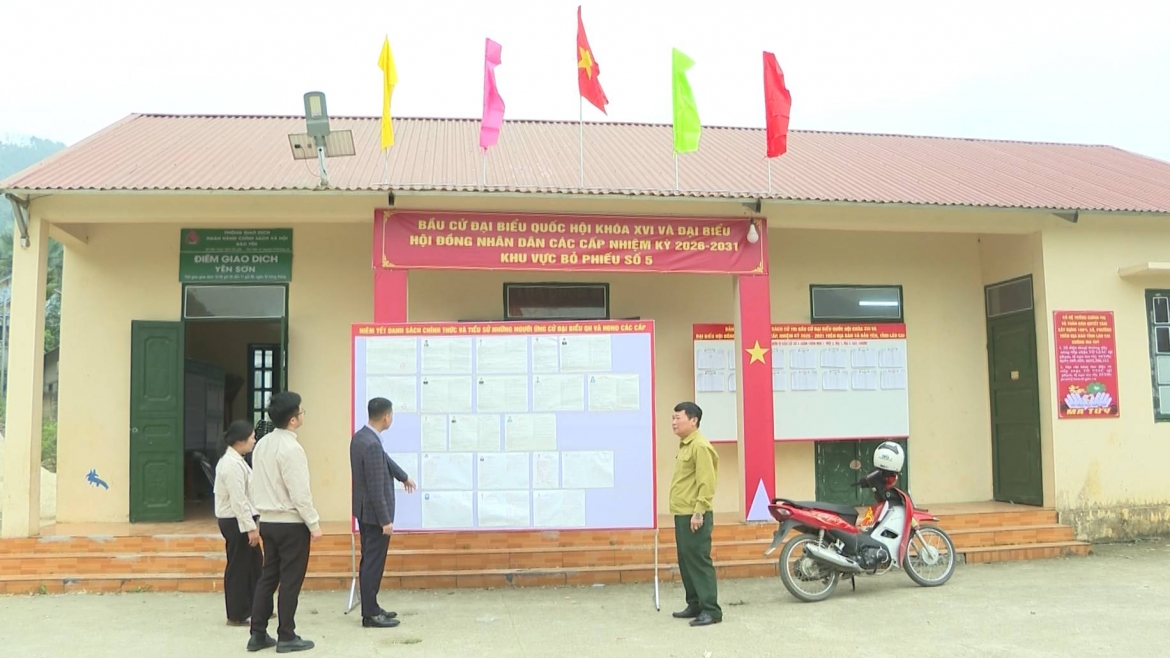 Những ngày qua, danh sách cử tri đã được các xã, phường của tỉnh Lào Cai kiểm tra kỹ lưỡng