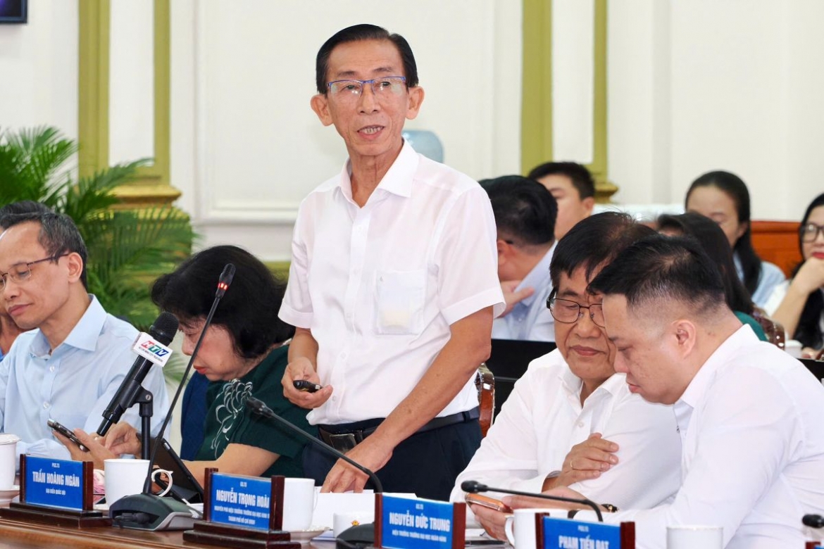 Chuyên gia kinh tế, Phó giáo sư-Tiến sĩ Trần Hoàng Ngân (Ảnh: Hoàng Hùng)