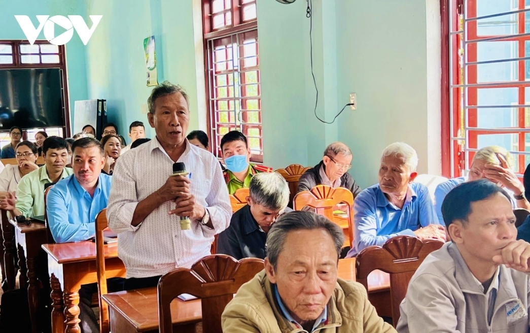 Cử tri tỉnh Quảng Nam kiến nghị Quốc hội xem xét, quan tâm đến những vấn đề dân sinh trong buổi tiếp xúc cử tri
