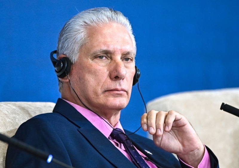 Chủ tịch Cuba Miguel Diaz-Canel. Ảnh: Reuters