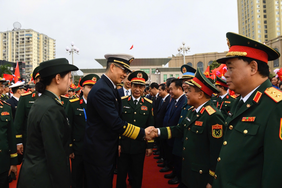 Giao lưu hữu nghị quốc phòng biên giới Việt Nam - Trung Quốc là hoạt động đối ngoại quốc phòng quan trọng, được tổ chức thường niên tại các tỉnh biên giới của Việt Nam và Trung Quốc, ngày càng phát triển cả về chiều rộng và chiều sâu, với những nội dung phong phú và nhiều hoạt động thiết thực, ý nghĩa.