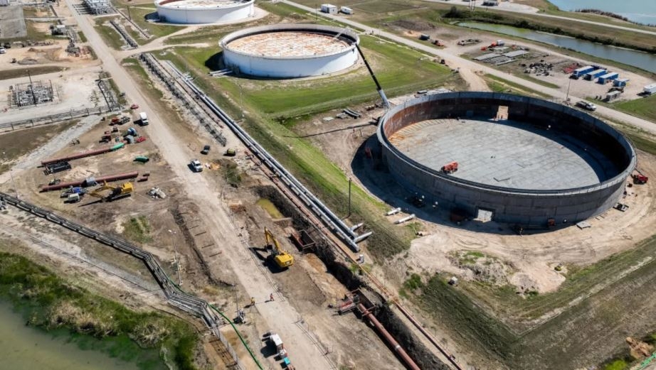Một kho dự trữ dầu mỏ của Mỹ tại Freeport, Texas. Nguồn: Getty