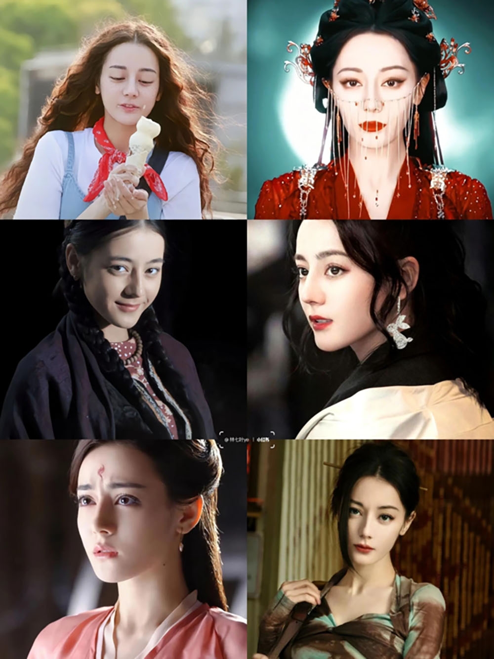 Địch Lệ Nhiệt Ba hiện được biết đến rộng rãi là một trong những “nữ thần nhan sắc” hàng đầu Trung Quốc.