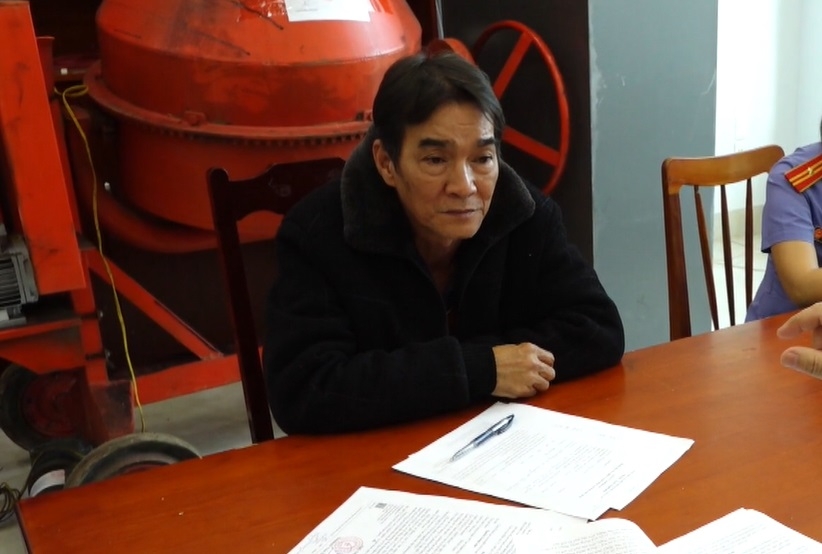 Đối tượng Nguyễn Trung Luận làm việc với Cơ quan Cảnh sát điều tra, Công an tỉnh Khánh Hòa