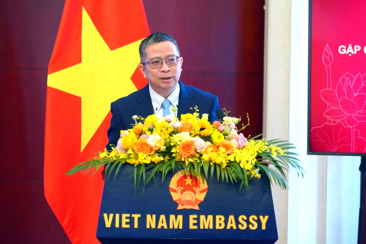 Đại sứ Phạm Thanh Bình phát biểu tại chương trình