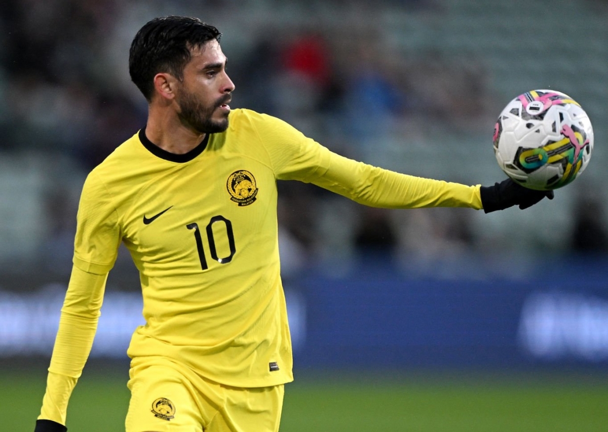 Tiền vệ Endrick của ĐT Malaysia