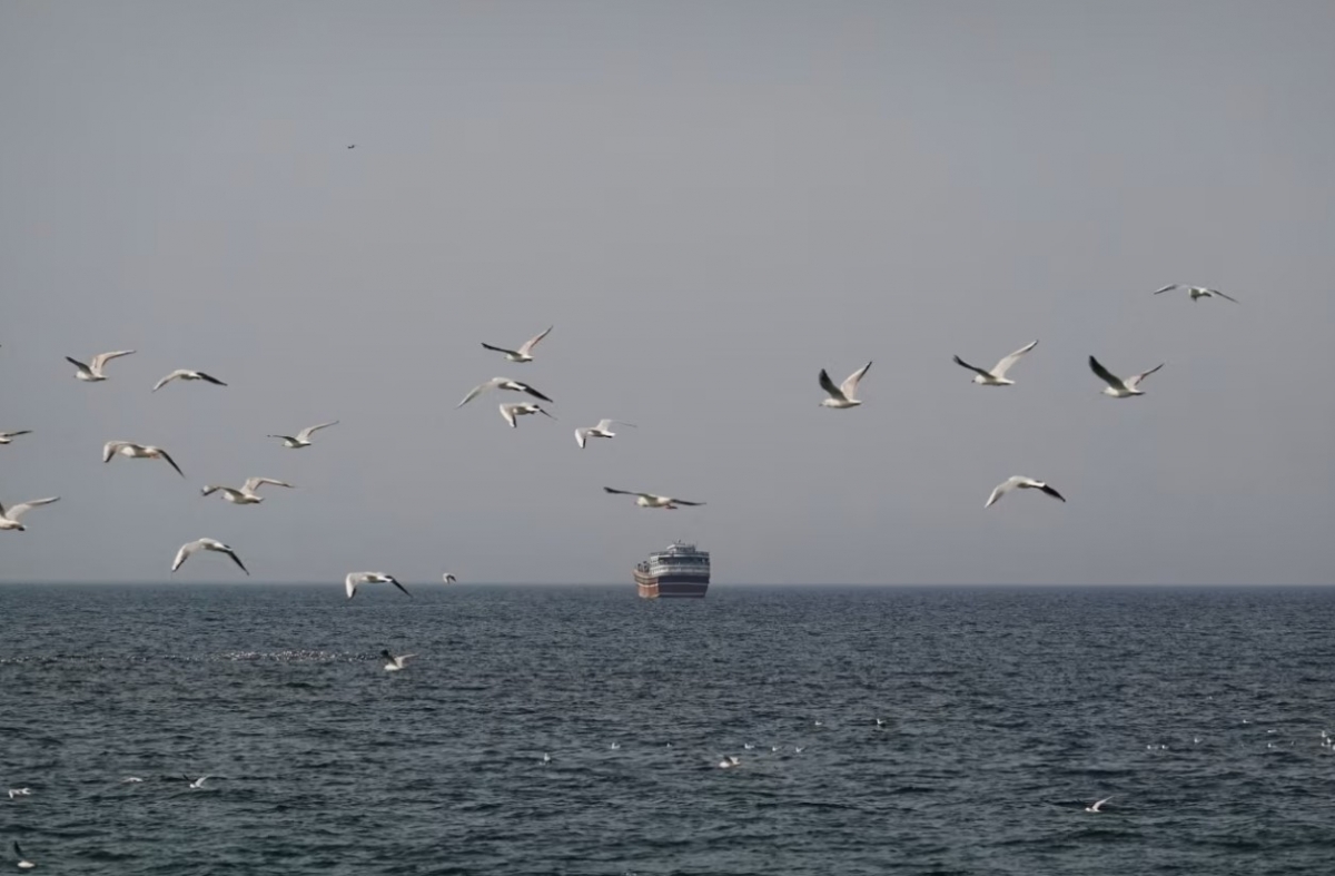Eo biển Hormuz. Ảnh: Reuters