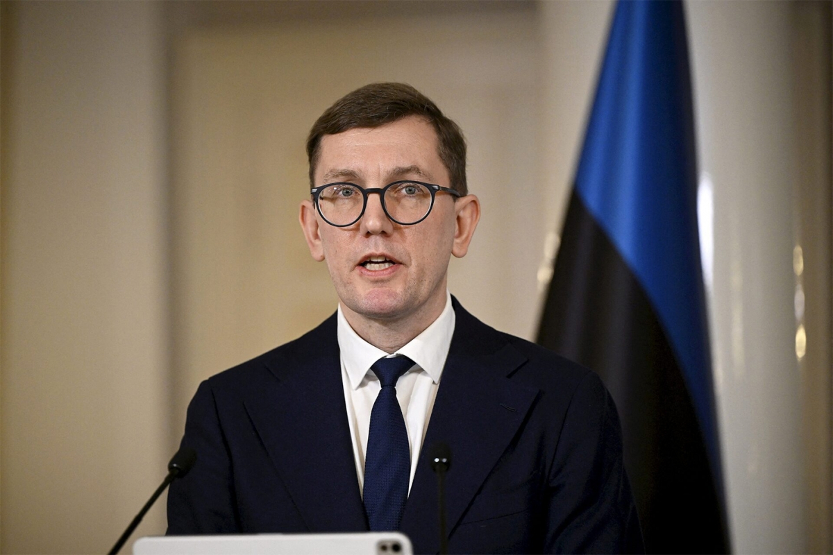 Thủ tướng Estonia Kristen Michal. Ảnh: Reuters.