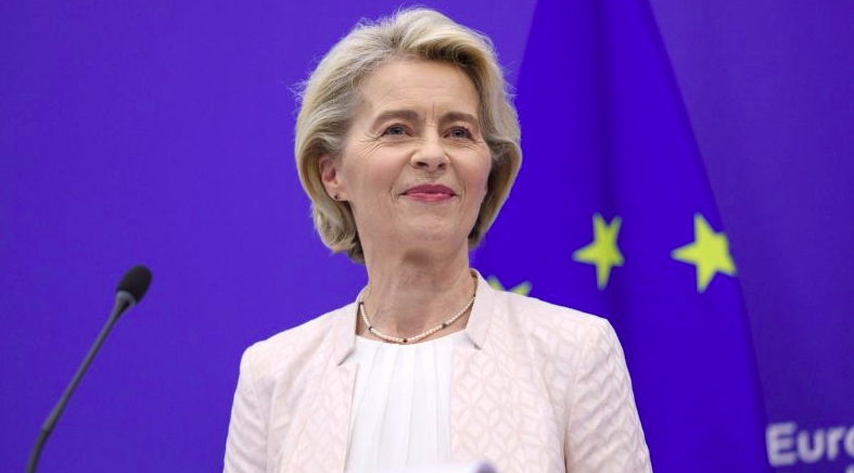 Chủ tịch Ủy ban châu Âu Ursula von der Leyen. Ảnh: Deutschland