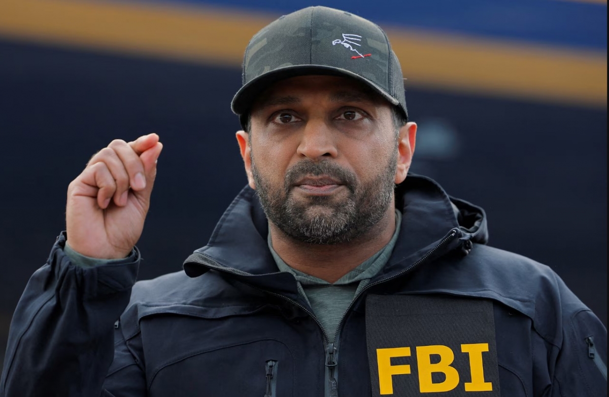 Giám đốc FBI Kash Patel. Ảnh: Reuters