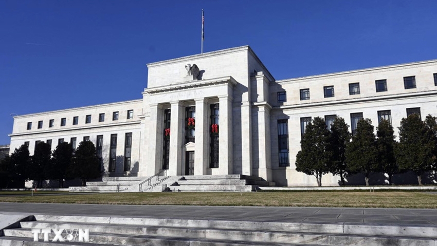 Trụ sở Cục Dự trữ liên bang Mỹ tại Washington DC - Ảnh: Kyodo/TTXVN